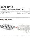 Silver Feather Hook / 1.5g