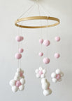 Light Pink Flower Wind Chimes