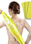 Yellow / Back Rubbing Bath Towel