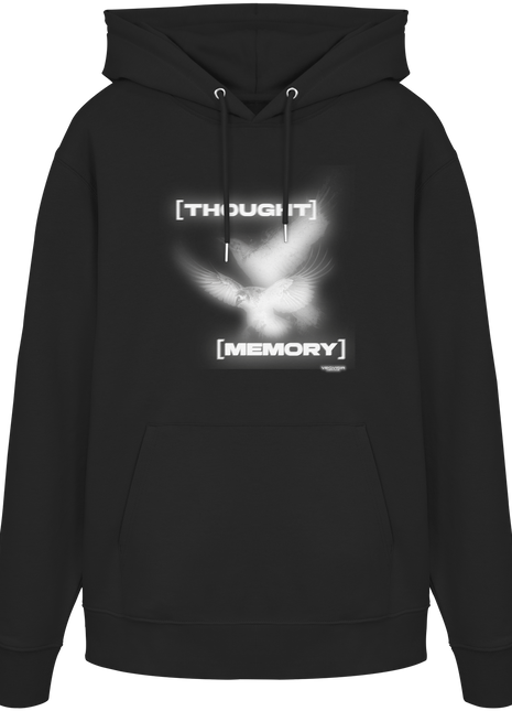 THOUGHT & MEMORY WHITE | VVH Hoodie Shopverse