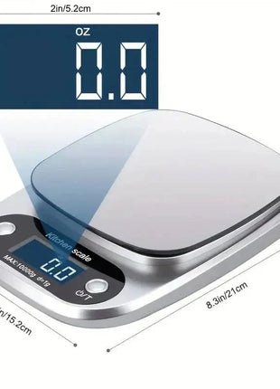 High Precision Kitchen Scale 10kg Electronic Jewelry Food Baking Scale Multifunction Measuring Tool Gram Scale Lcd Display ENYA 2 Store