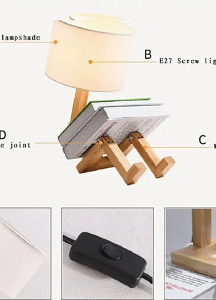 Robot Shape Table Lamp TrendyHome Store