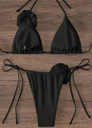 Strappy Floral Bikini Set Dreami Unite Shop Store