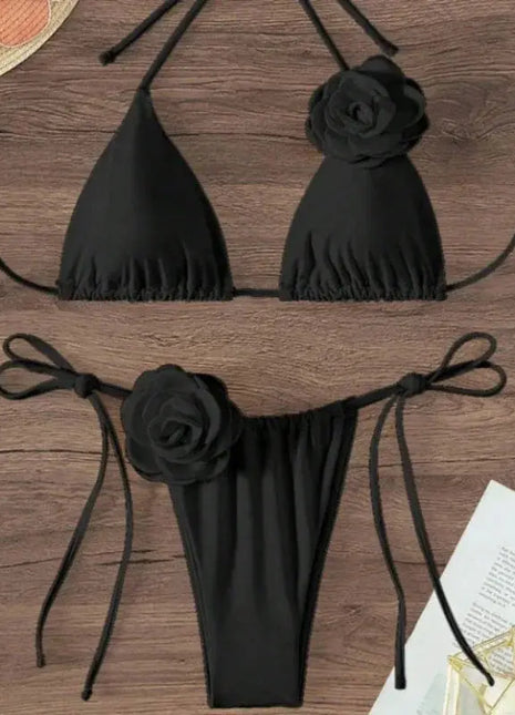 Strappy Floral Bikini Set Dreami Unite Shop Store