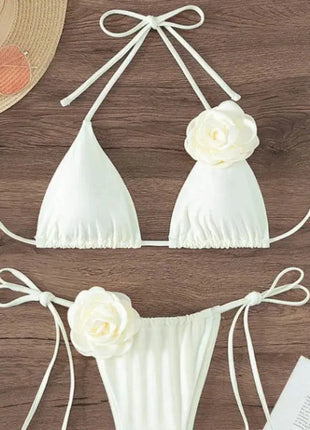 Strappy Floral Bikini Set Dreami Unite Shop Store