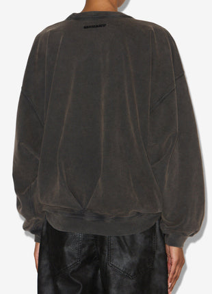 Sweatshirt Sauria in Faded Black Shopverse