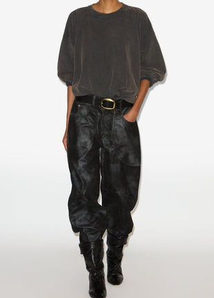 Sweatshirt Sauria in Faded Black Shopverse