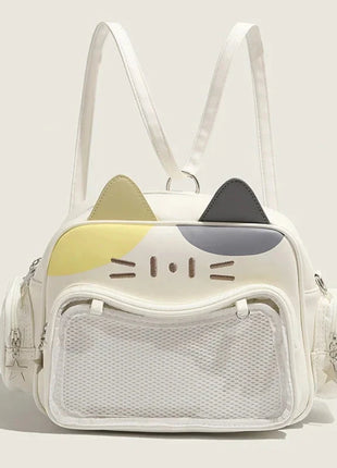 Kawaii Cat Ita Bag – Transparent Pocket Backpack Shop1103477352 Store