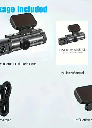 360° Dual Lens Car Dash Cam Stone's Store
