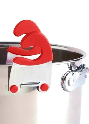Stainless Steel Spoon Holder Clip for Pot Rim - 2Pcs Shop1103308182 Store