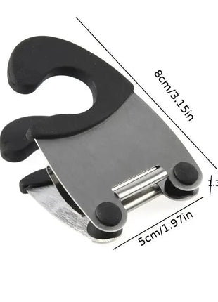 Stainless Steel Spoon Holder Clip for Pot Rim - 2Pcs Shop1103308182 Store