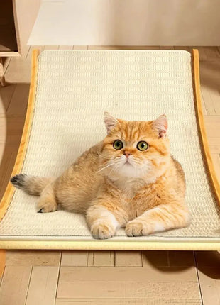 Multifuction Wooden Cat Scratching Sleeping Bed YingYing Store