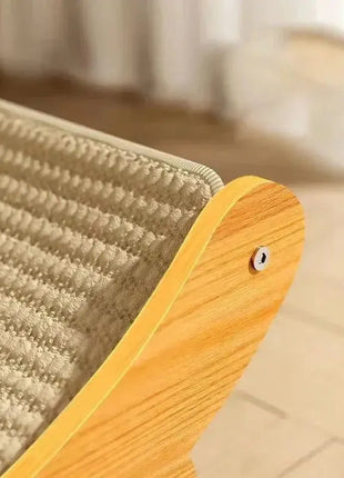 Multifuction Wooden Cat Scratching Sleeping Bed YingYing Store