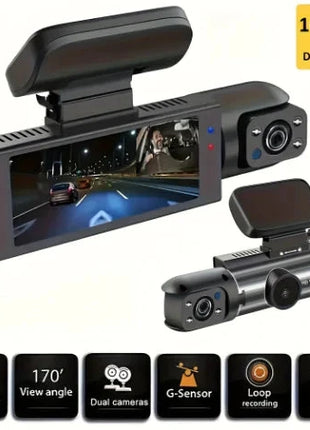 360° Dual Lens Car Dash Cam Stone's Store