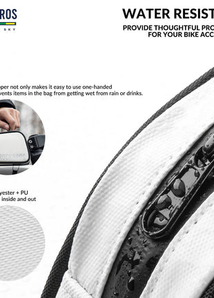 ROAD TO SKY Reflektierende Wasserabweisende Fahrrad Oberrohrtasche Shopverse