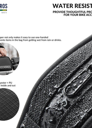 ROAD TO SKY Reflektierende Wasserabweisende Fahrrad Oberrohrtasche Shopverse