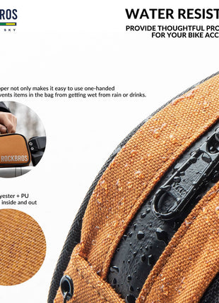 ROAD TO SKY Reflektierende Wasserabweisende Fahrrad Oberrohrtasche Shopverse