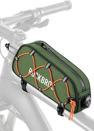 ROAD TO SKY Reflektierende Wasserabweisende Fahrrad Oberrohrtasche Shopverse