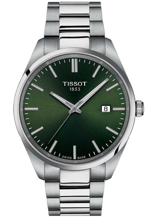 Tissot Men's PR 100 Green Dial Watch - T1504101109100 specht&sohne Official Store